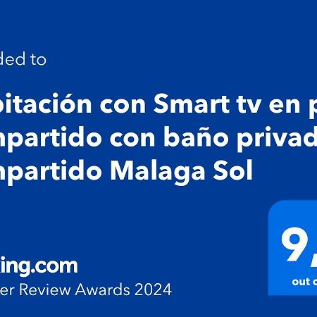 Habitacion Con Smart Tv En Piso Compartido Con Bano Privado O Compartido Malaga Sol 외부 사진